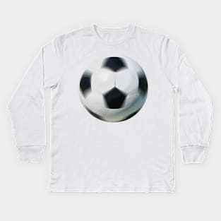 Vintage soccer ball Kids Long Sleeve T-Shirt